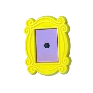 Friends Peephole Frame Croc Charm